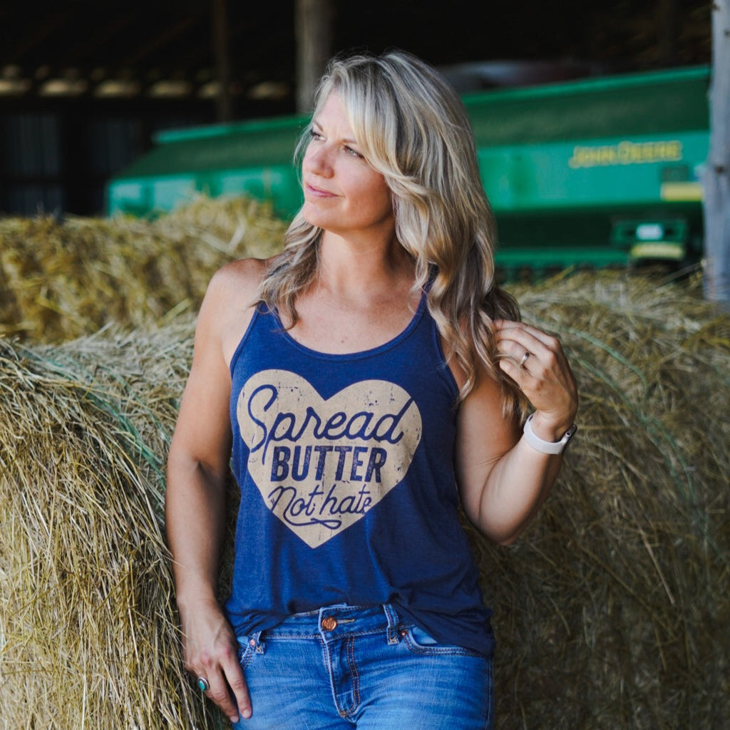 Women's Spread Butter Tank - This Farm Wife