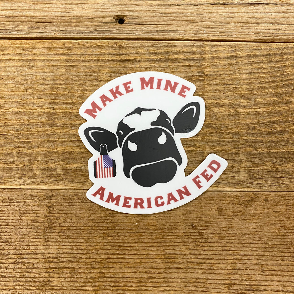 The American Fed Sticker - This Farm Wife
