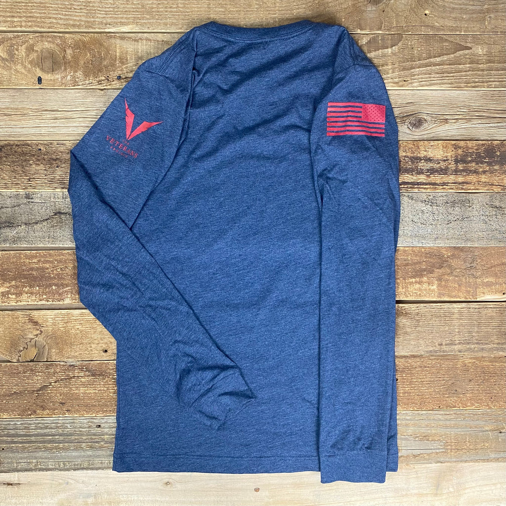 HOME OF THE FREE // VETERANS PROJECT LONG SLEEVE - This Farm Wife