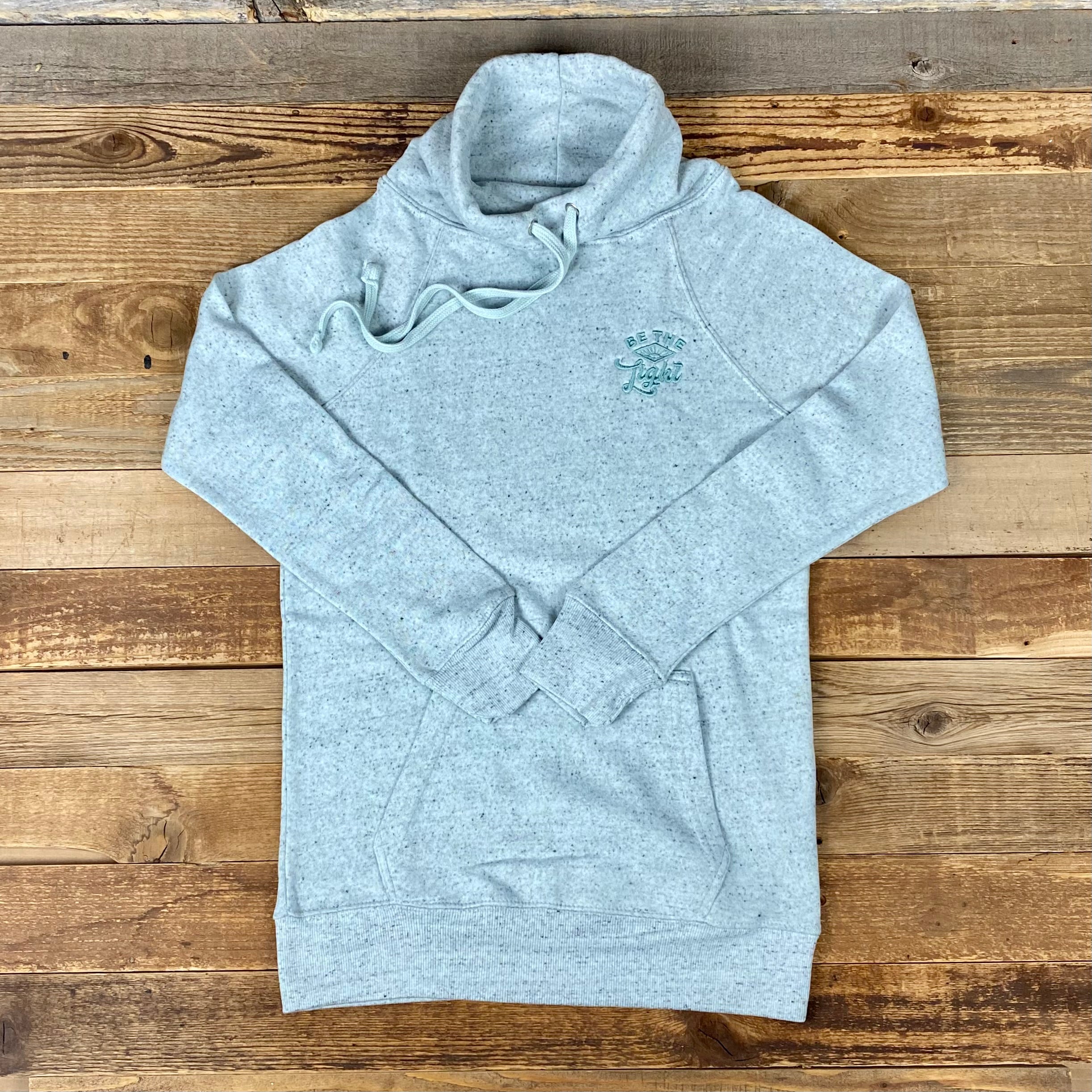 Be The Light Cowl Neck Sweatshirt This Farm Wife