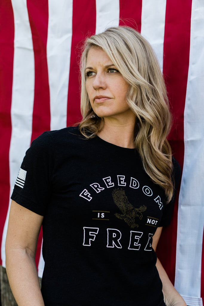 FREEDOM IS NOT FREE // VETERANS PROJECT TEE - This Farm Wife
