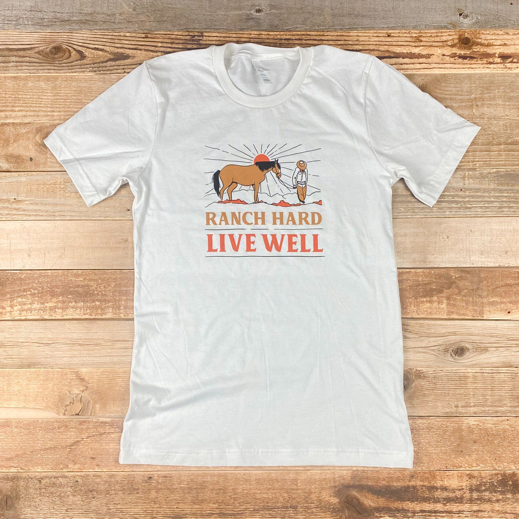 Vintage Ranch Hard Live Well Rancher Tee