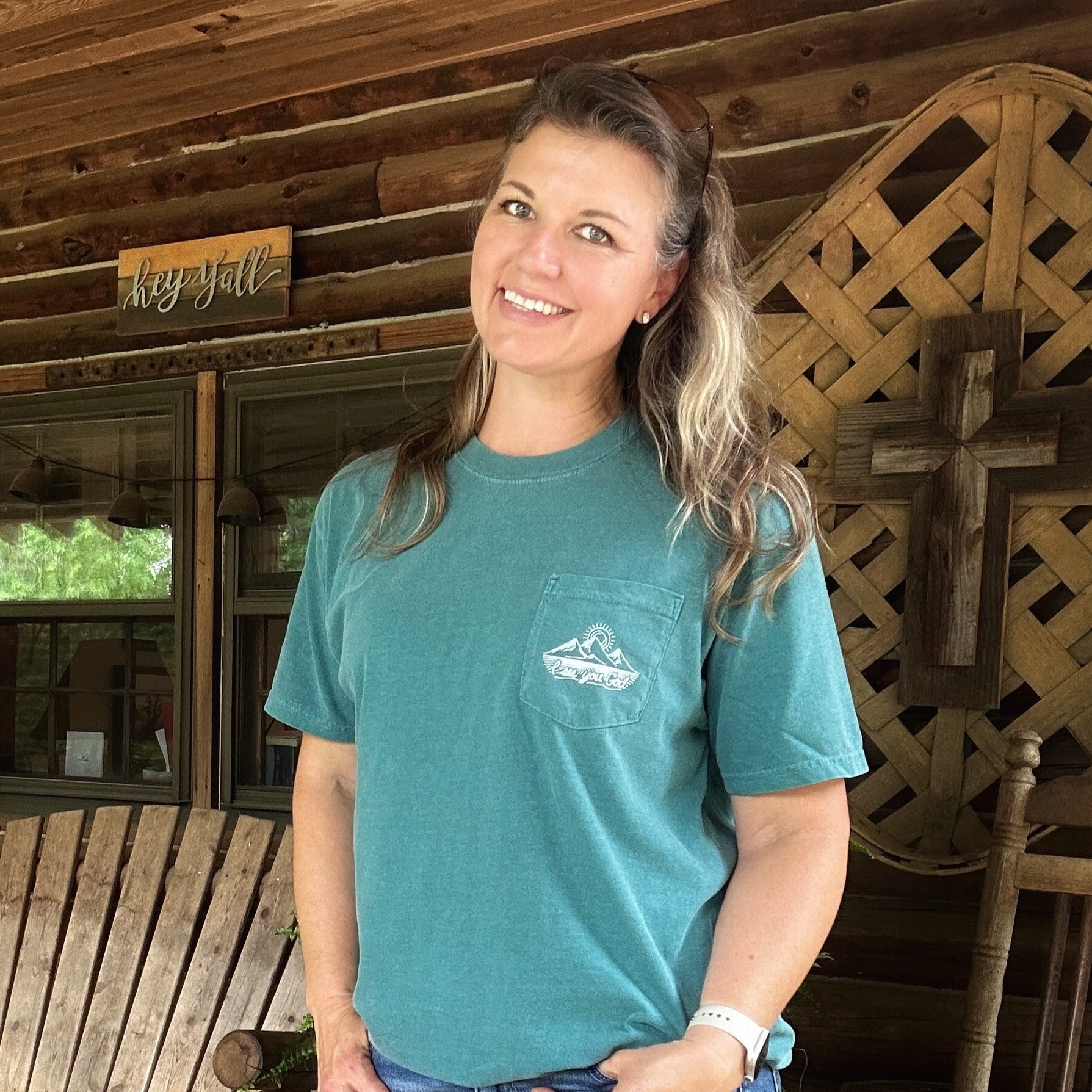 I See You God Mountainscape Pocket Tee 100 Cotton This Farm Wife i-see-you-god-mountainscape-pocket-tee-100-cotton-this-farm-wife