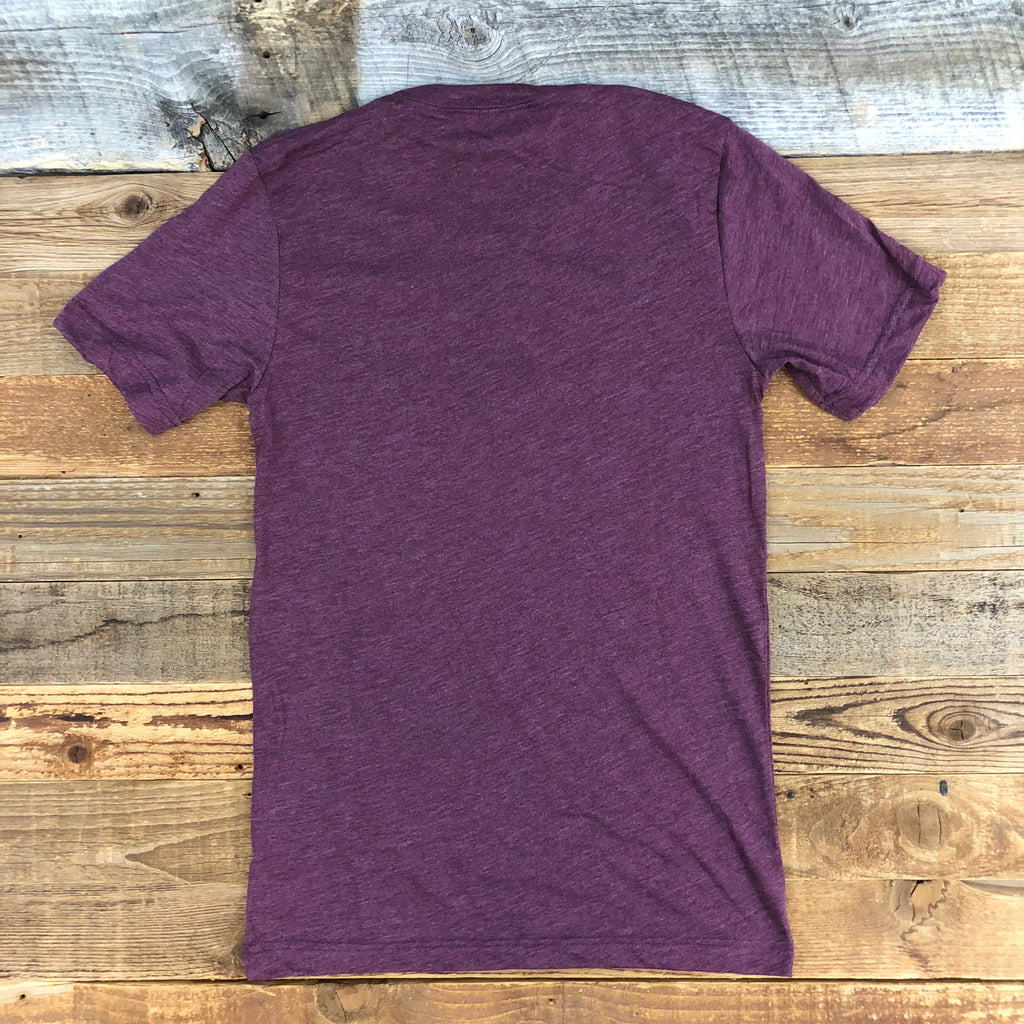 UNISEX Spread Butter Tee - Maroon | This Farm Wife
