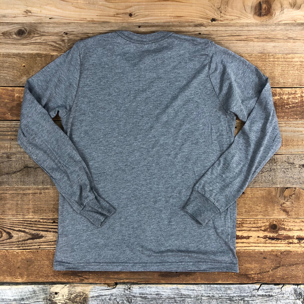 YOUTH Dirt Never Hurt Long Sleeve - Grey - This Farm Wife