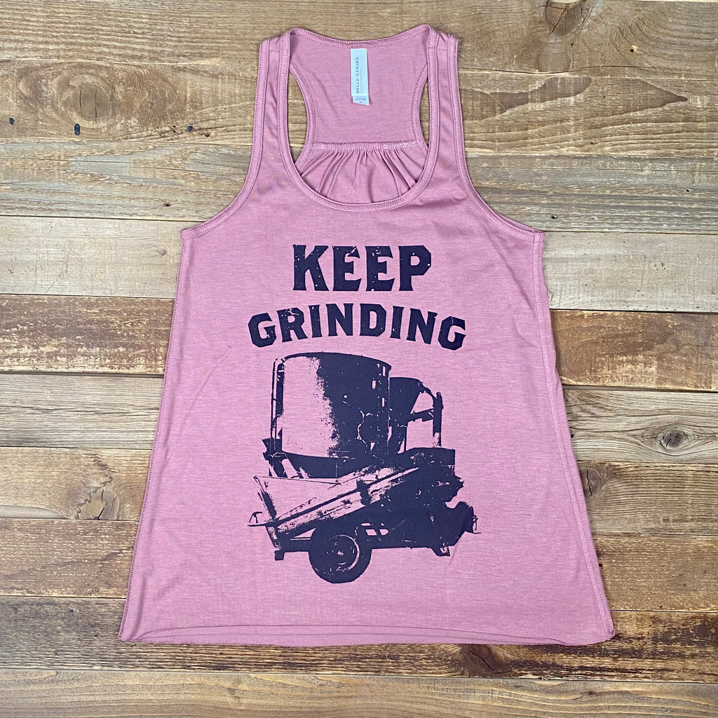 Women's Keep Grinding Tank - This Farm Wife