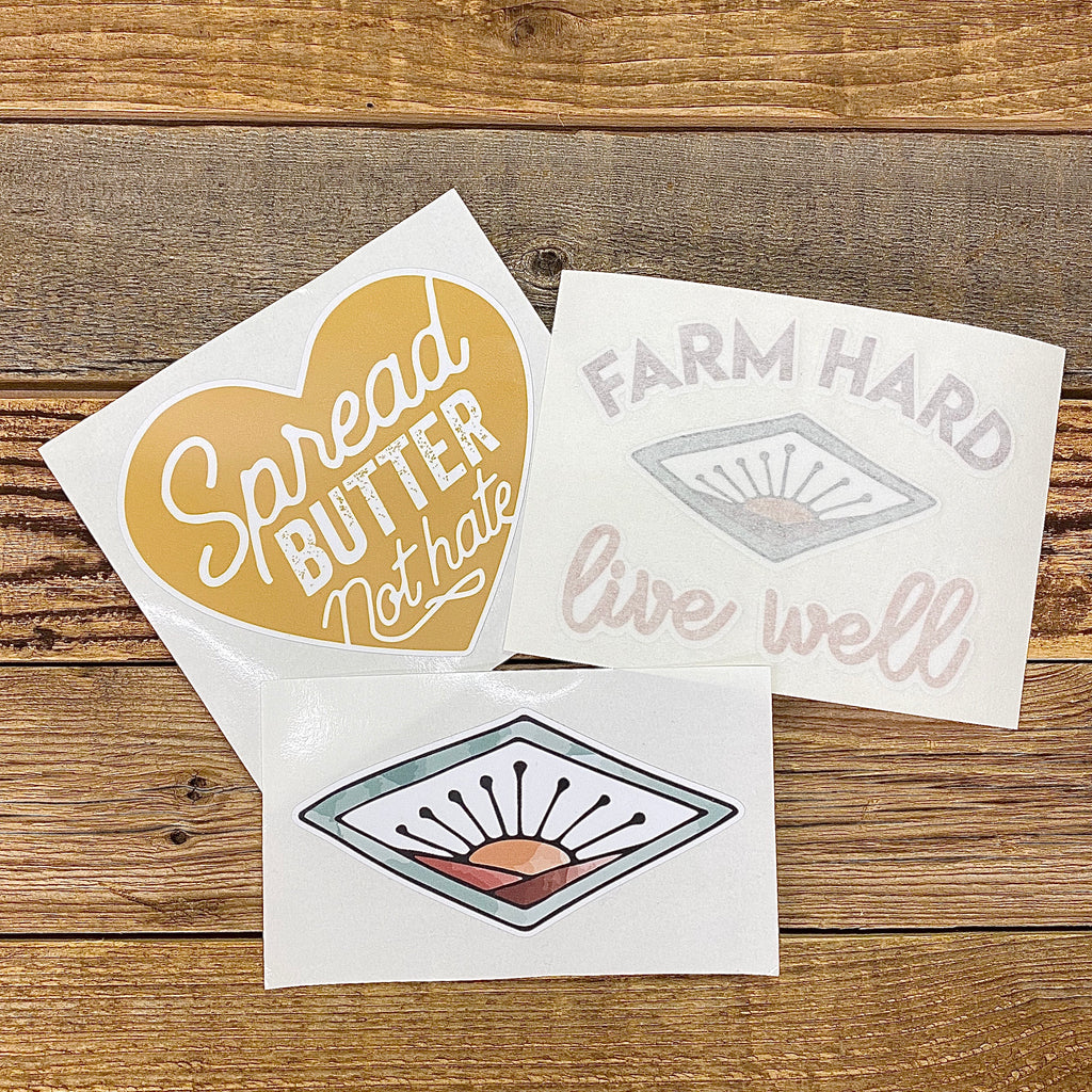 Window Decals - This Farm Wife