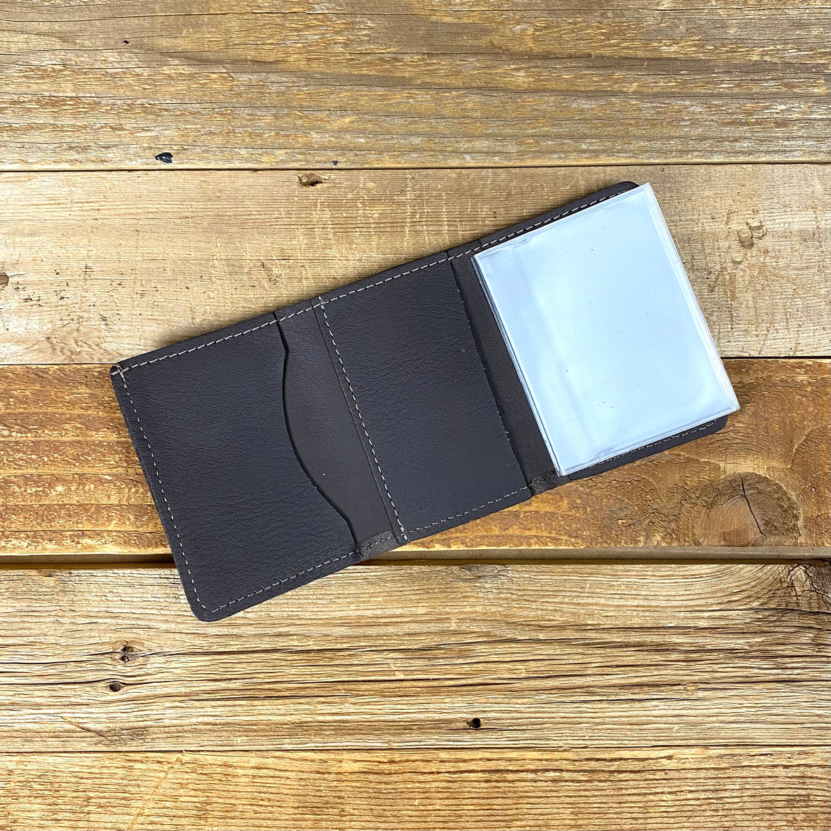 Leather Trifold Wallet | This Farm Wife