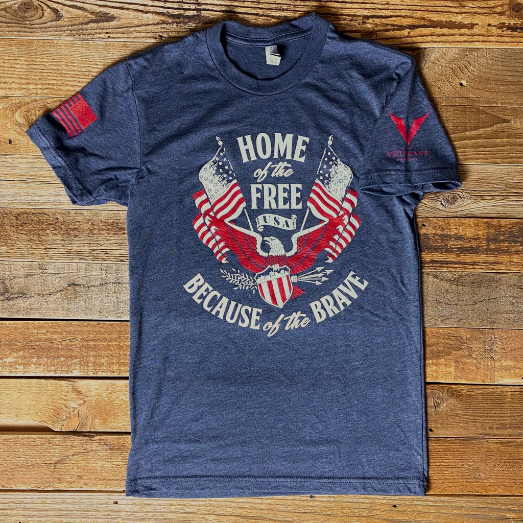 HOME OF THE FREE // VETERANS PROJECT TEE - This Farm Wife