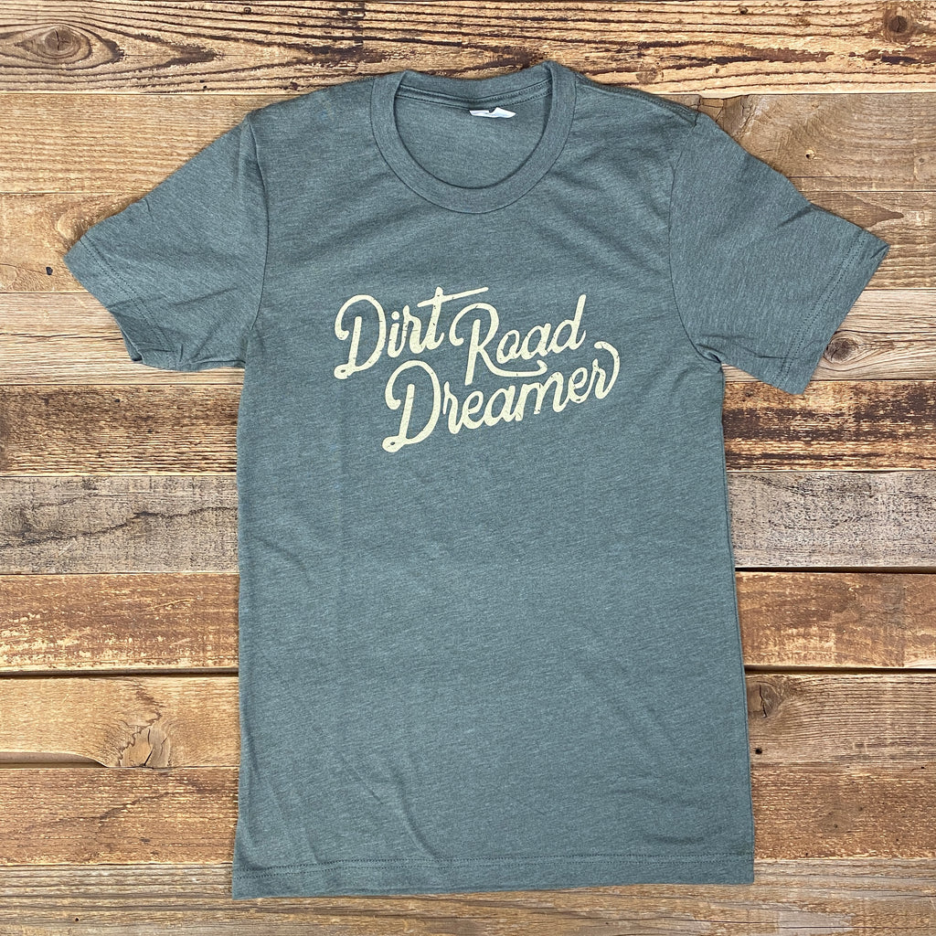 Dirt Road Dreamer Tee - Olive - This Farm Wife