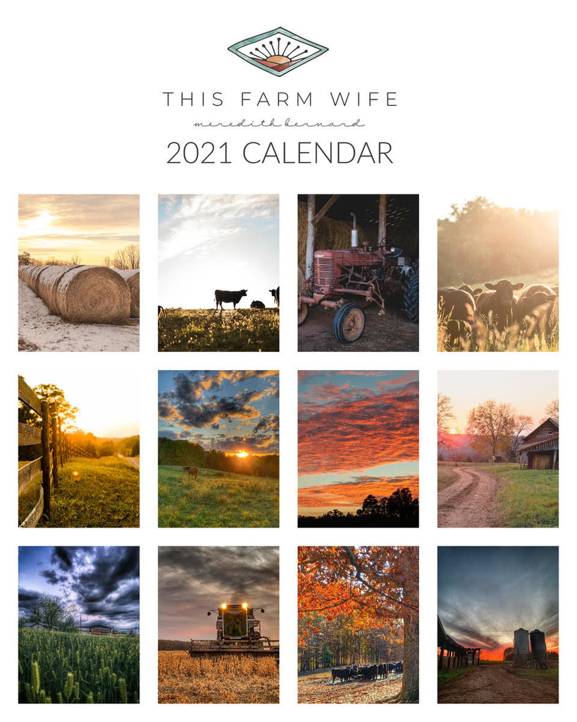 Farm Life Calendar 2021 This Farm Wife