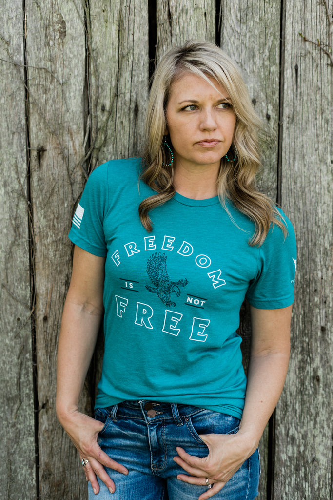 FREEDOM IS NOT FREE // VETERANS PROJECT TEE - This Farm Wife